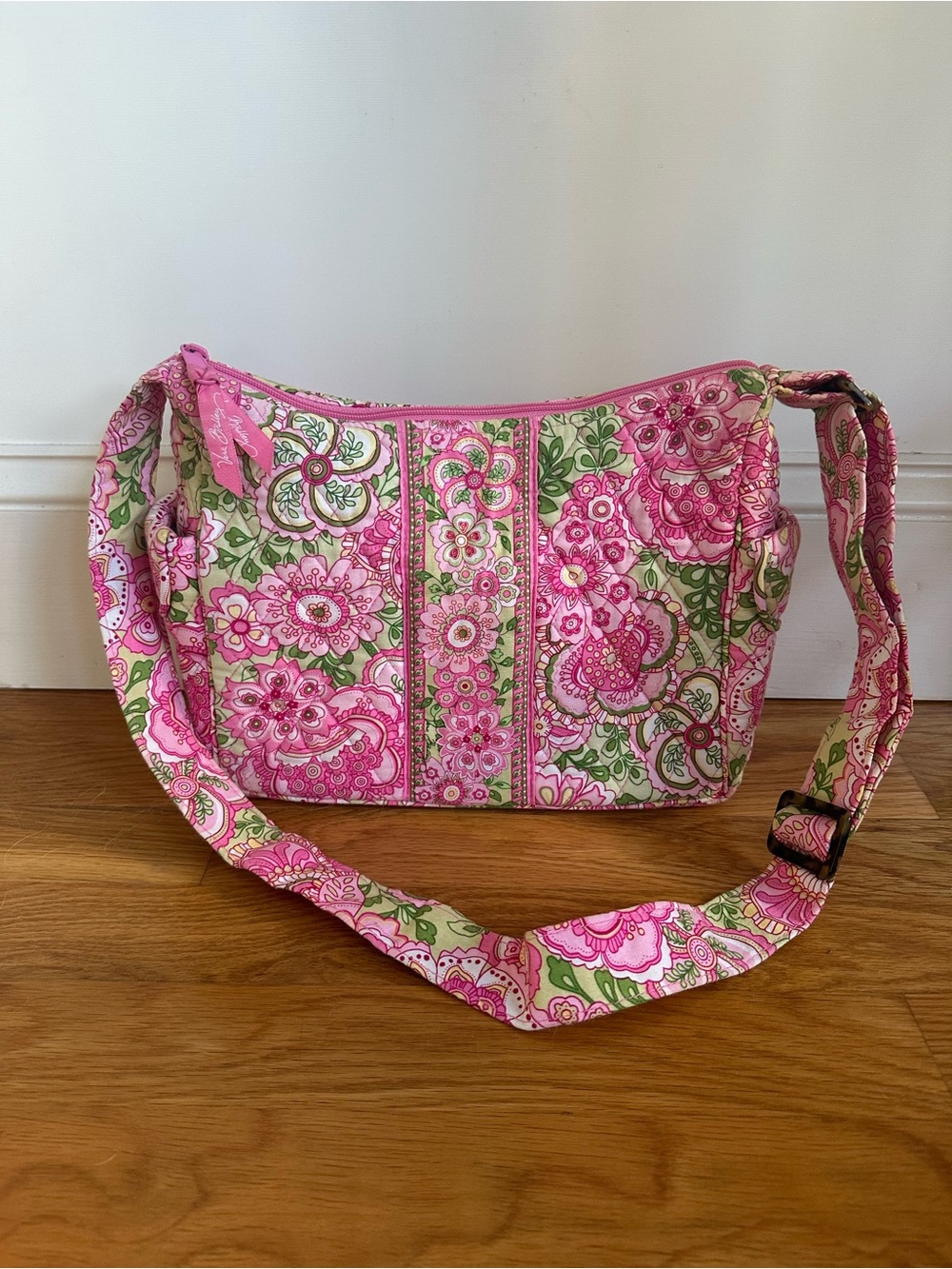 Vera Bradley Petal Pink On the Go Crossbody